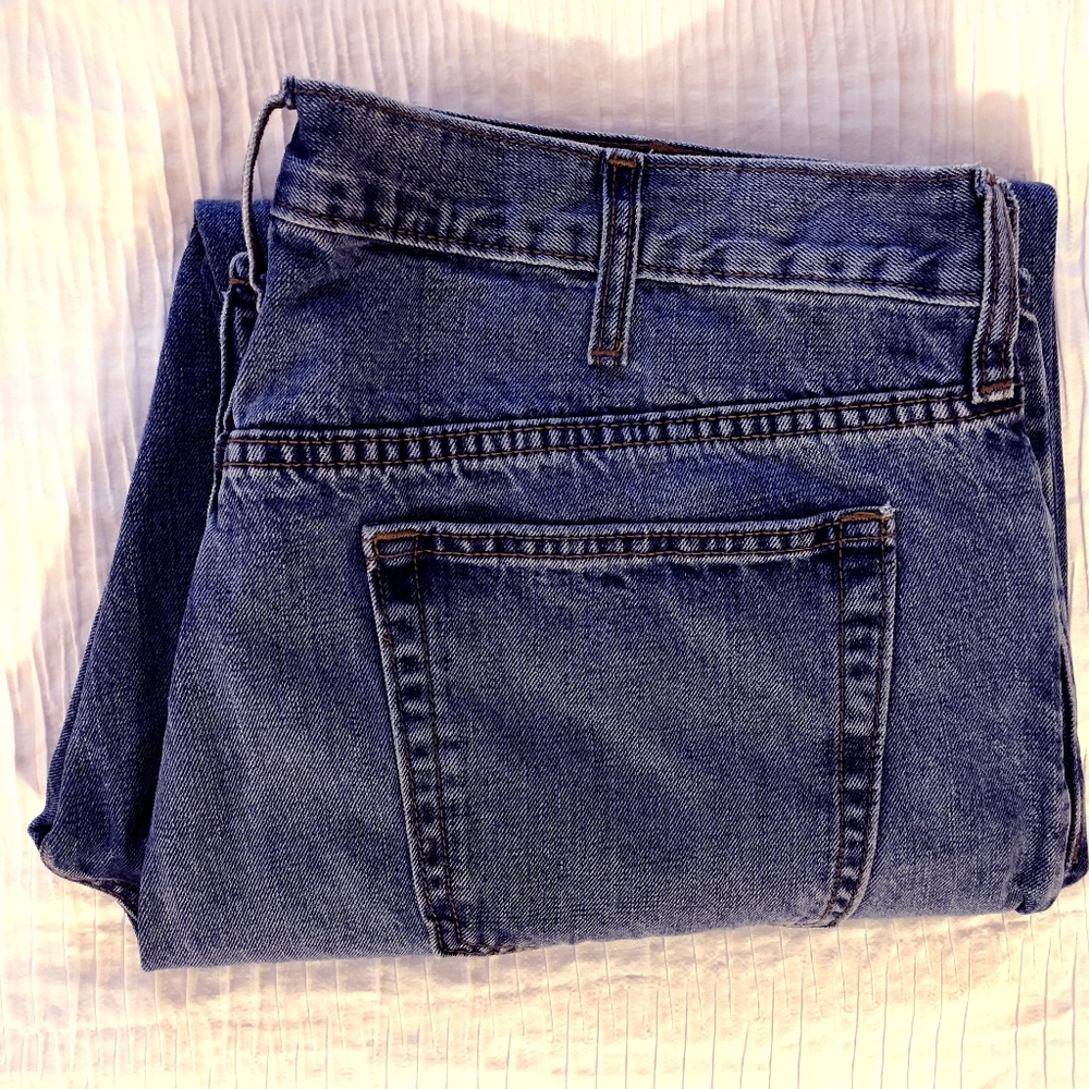 Dark Wash Loose Fit Jeans by Old Navy